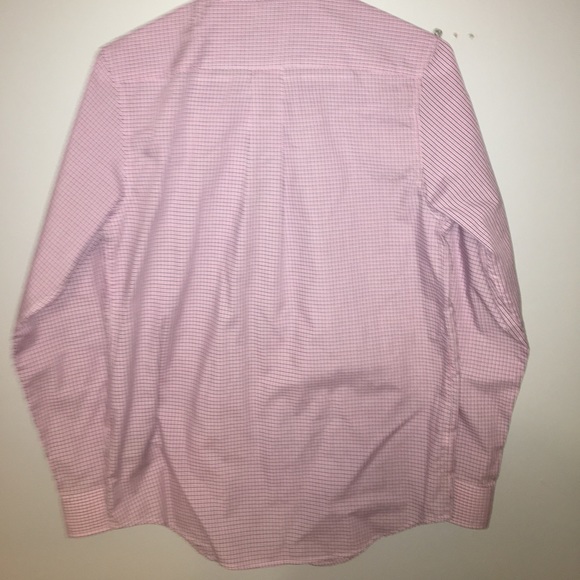 Ralph Lauren pink and navy Button Down - Picture 2 of 3