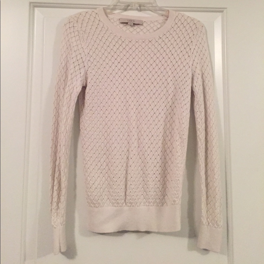 *sold on merc* Loft Sweater