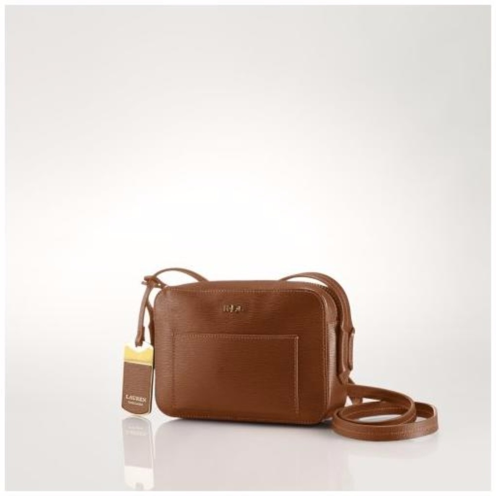 Lauren by Ralph Lauren Brown Tate Mini Crossbody