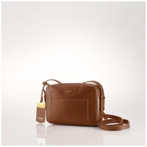Lauren by Ralph Lauren Brown Tate Mini Crossbody