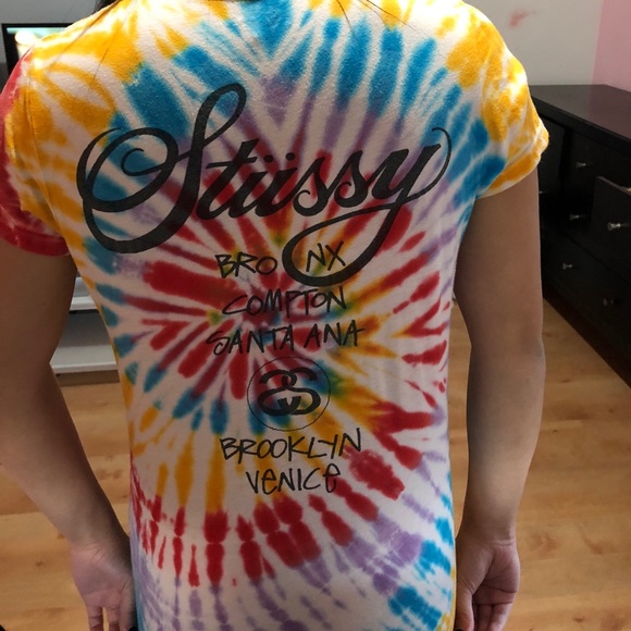 Stussy tie die t-shirt - Picture 2 of 3