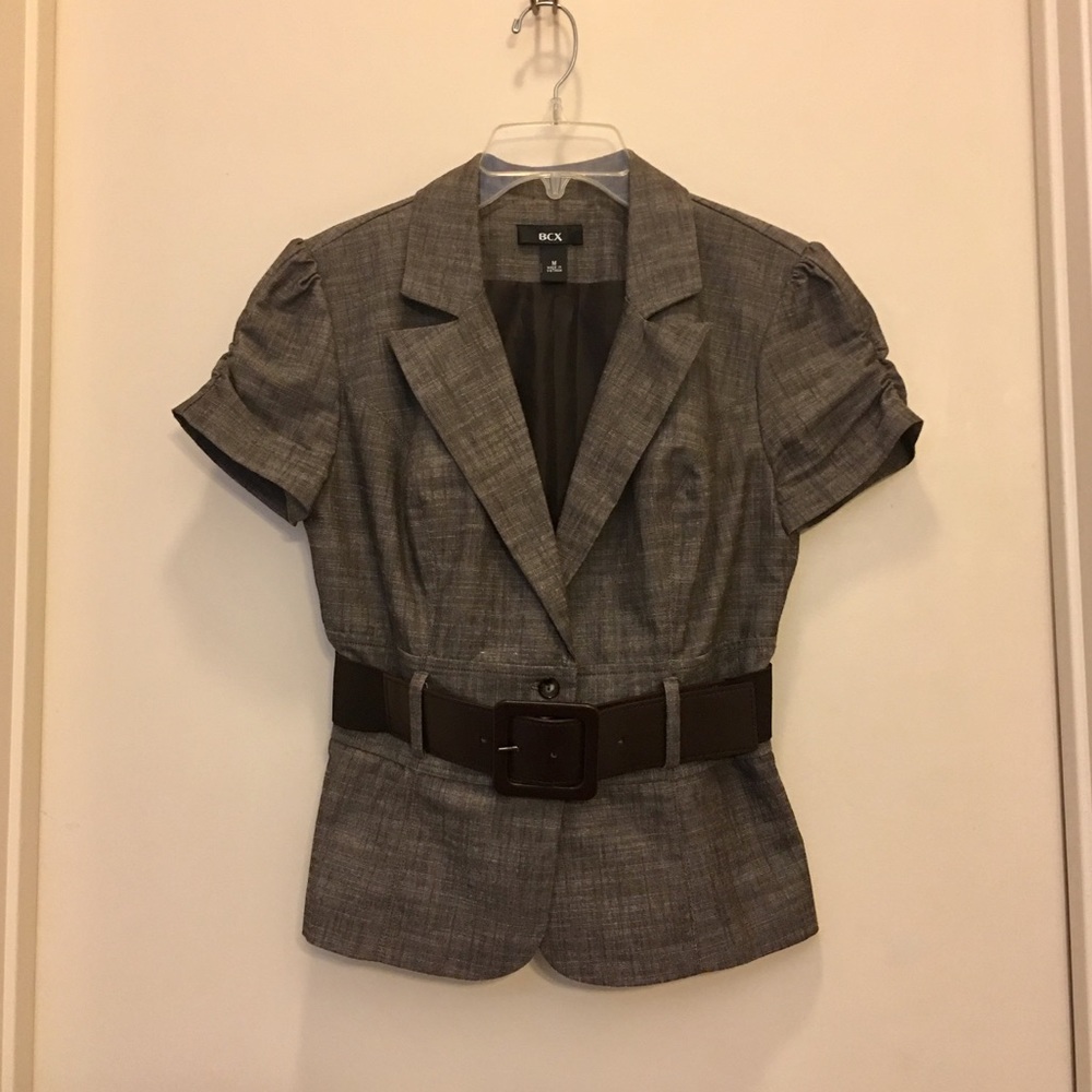 ❗️Last chance❗️ BCX short sleeve blazer with belt