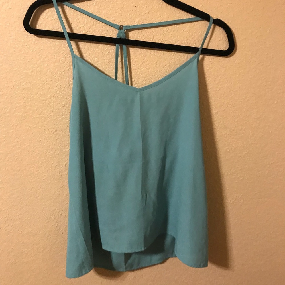 light blue hollister top