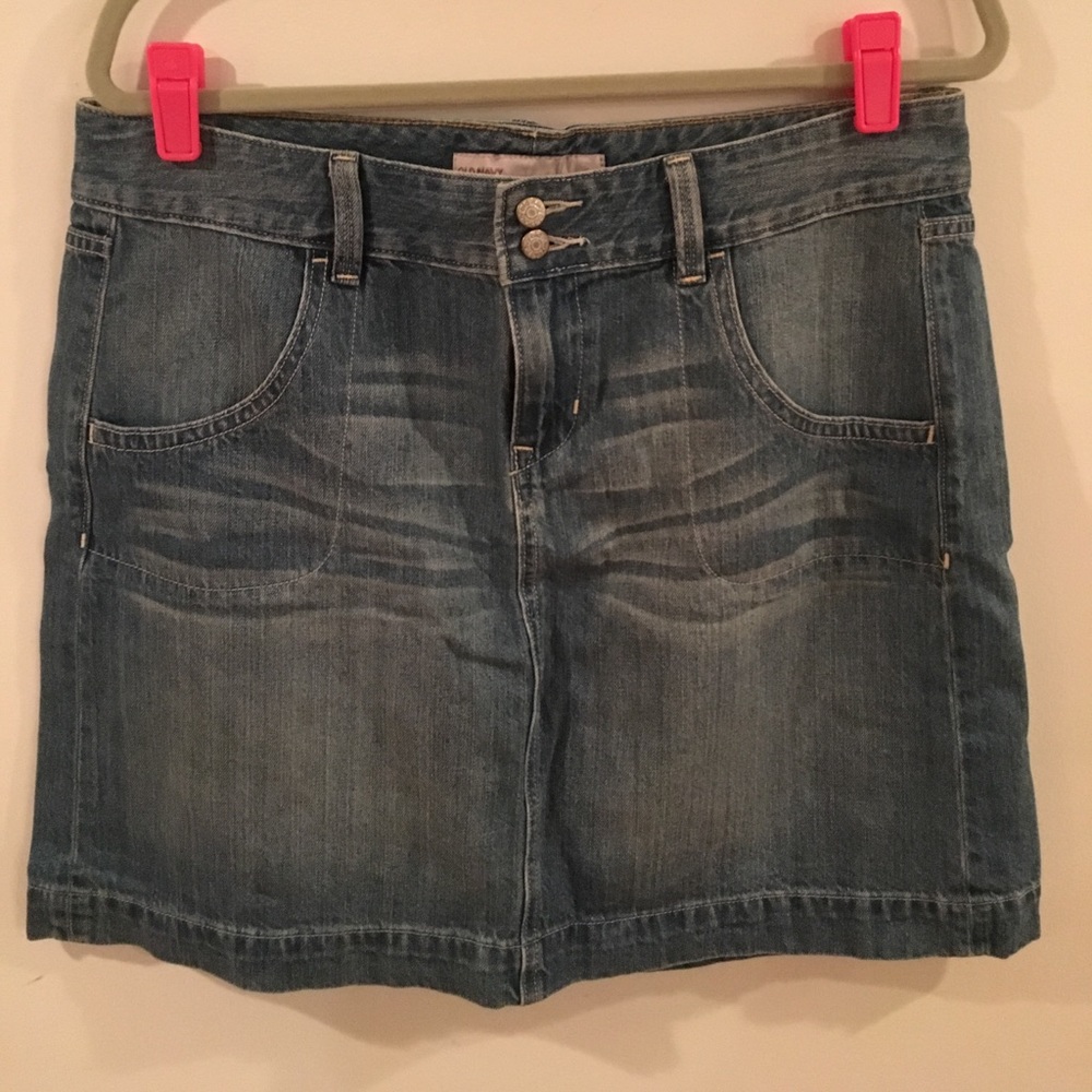 EUC denim skirt from Old Navy size 12