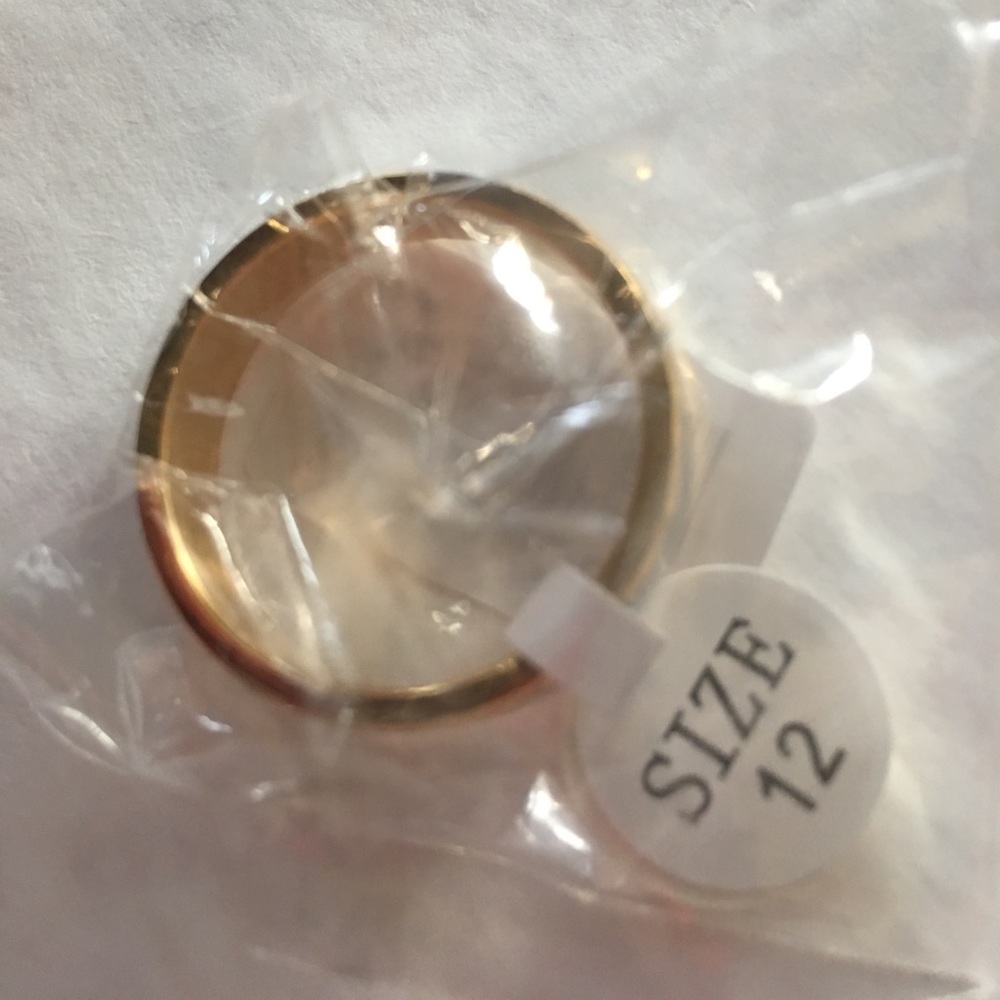 18K gold plated forever love rings - Picture 6 of 8