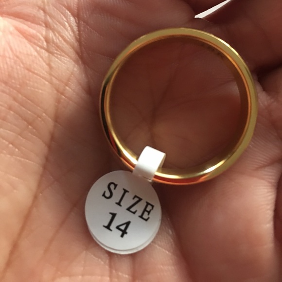 18K gold plated forever love rings - Picture 5 of 8