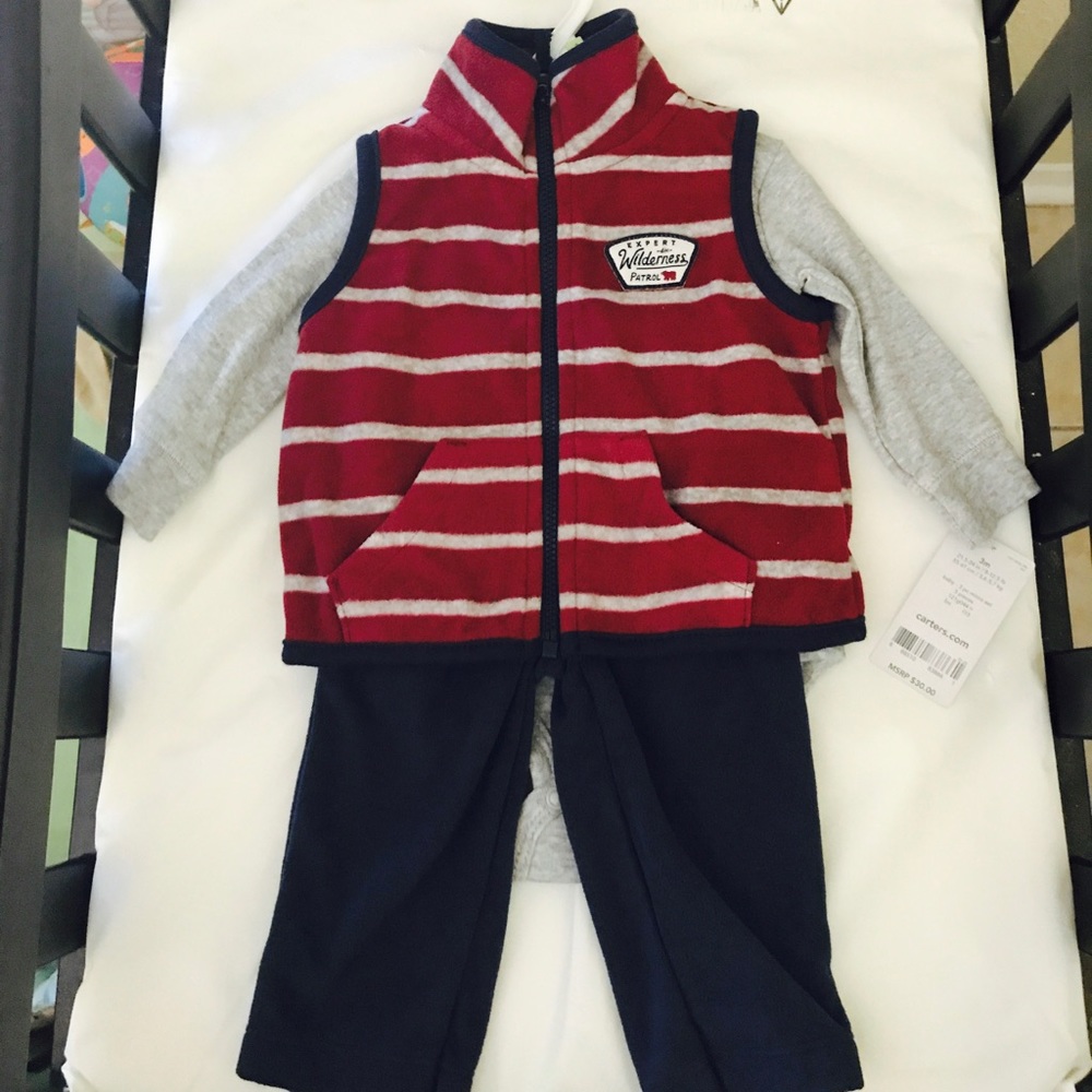 ☃️Carters 3 Piece Set For Winter☃️