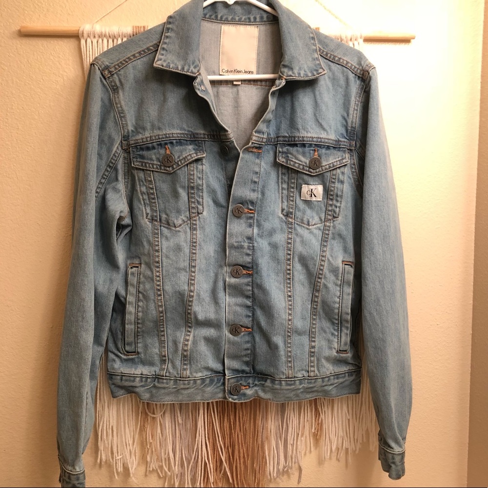 CALVIN KLEIN, denim jacket