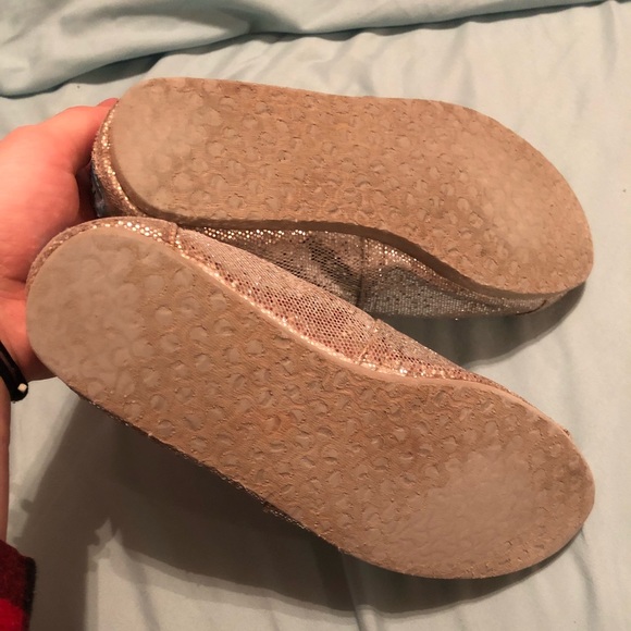 Silver glitter TOMs size 8 - Picture 5 of 8