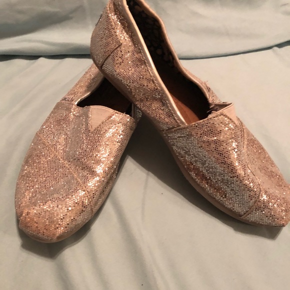 Silver glitter TOMs size 8 - Picture 8 of 8