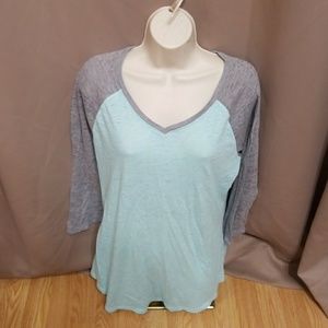 No Boundaries Green & Gray LS Shirt size 2x
