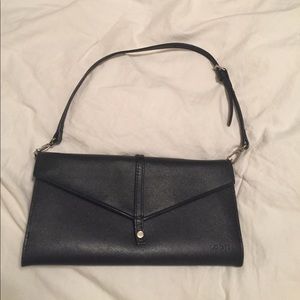 LODIS leather clutch