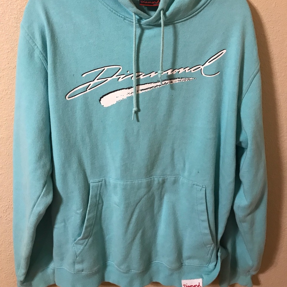 light blue diamond jacket