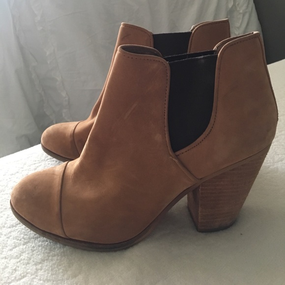 Vince Camuto Suede Heel Booties - Picture 1 of 3