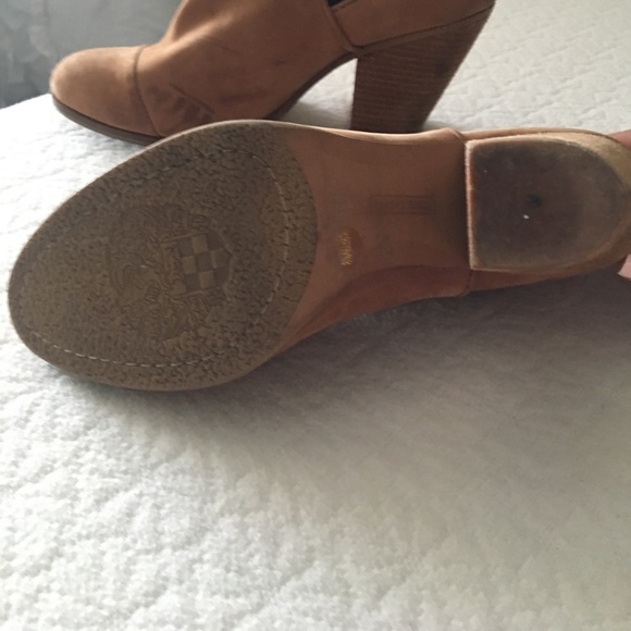 Vince Camuto Suede Heel Booties - Picture 2 of 3