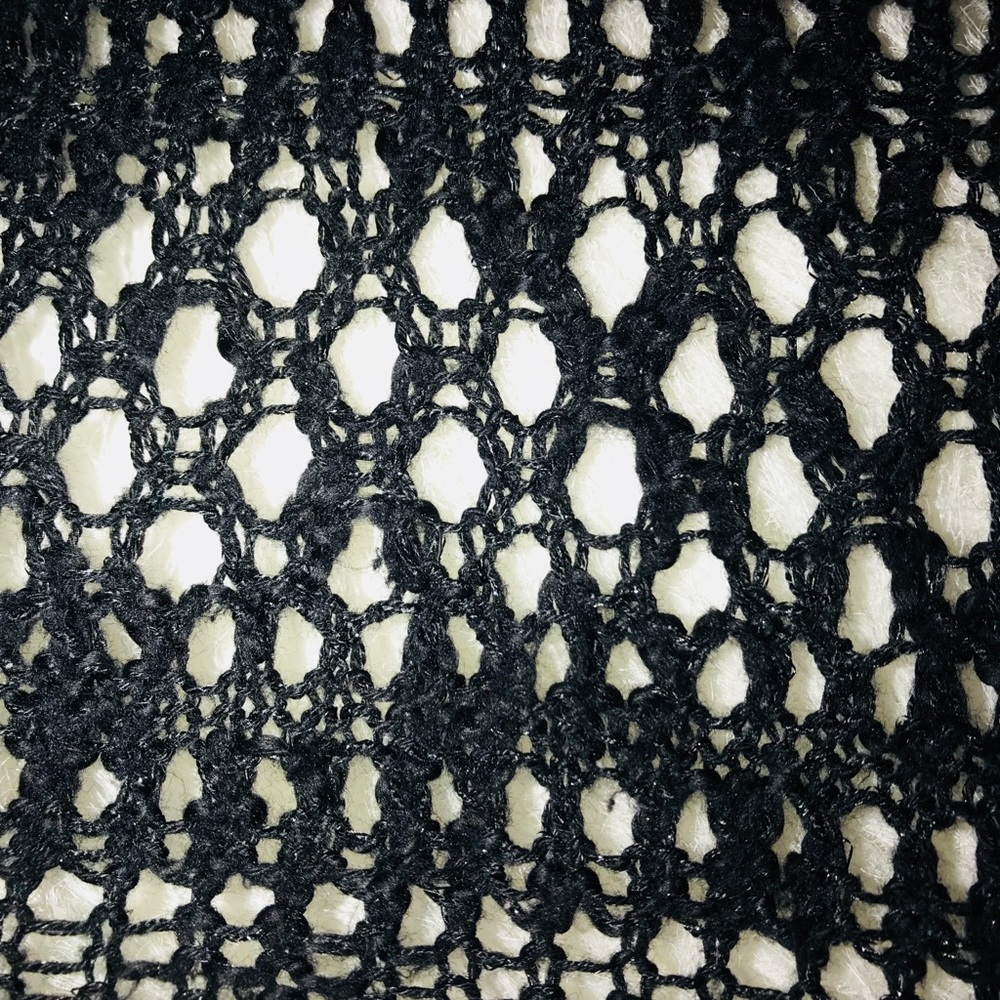 Black Chrochet Cardigan