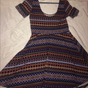 tribal print dress