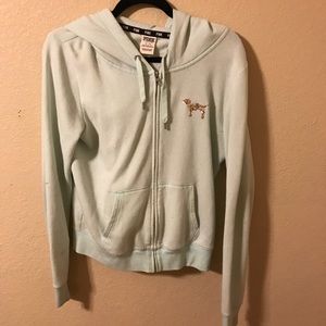 light blue PINK jacket