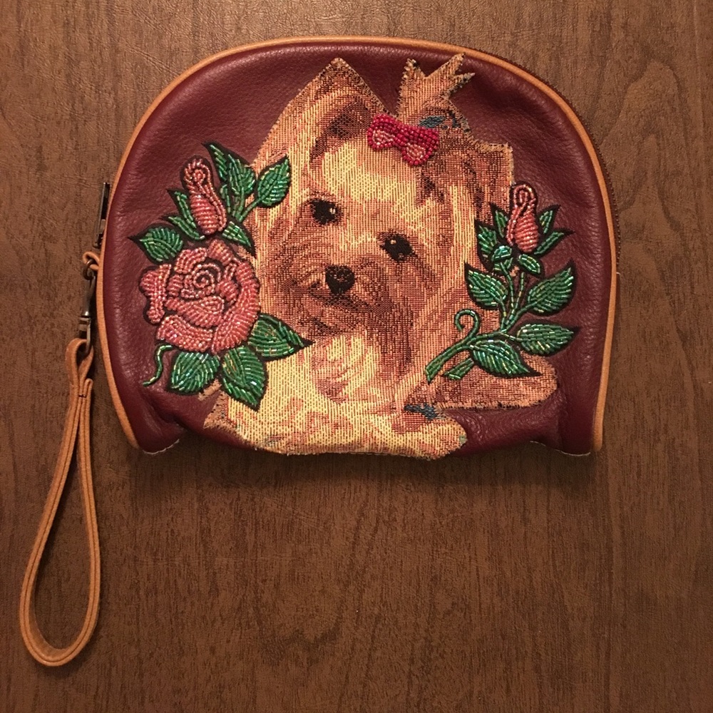 Isabella Fiore Yorkie Wristlet