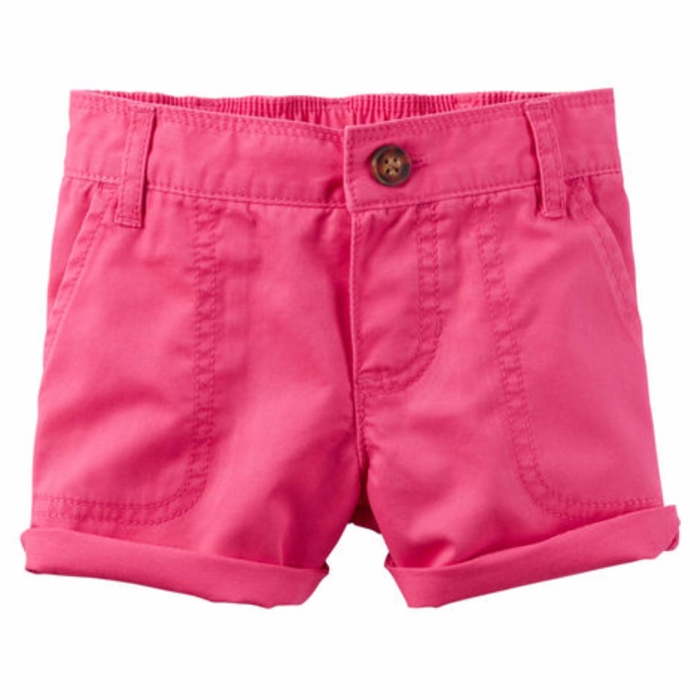Infant pink shorts