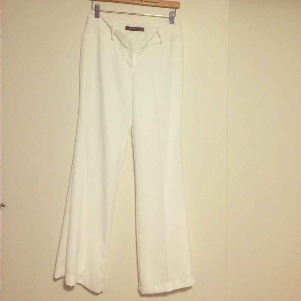 White dress pants