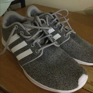 ADIDAS CLOUDFOAM SNEAKERS— GREY
