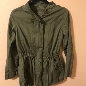 army green fall jacket