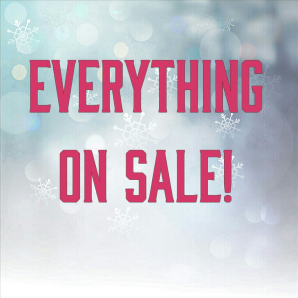 Everything on sale!
