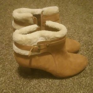 Liz Claiborne Fur Booties