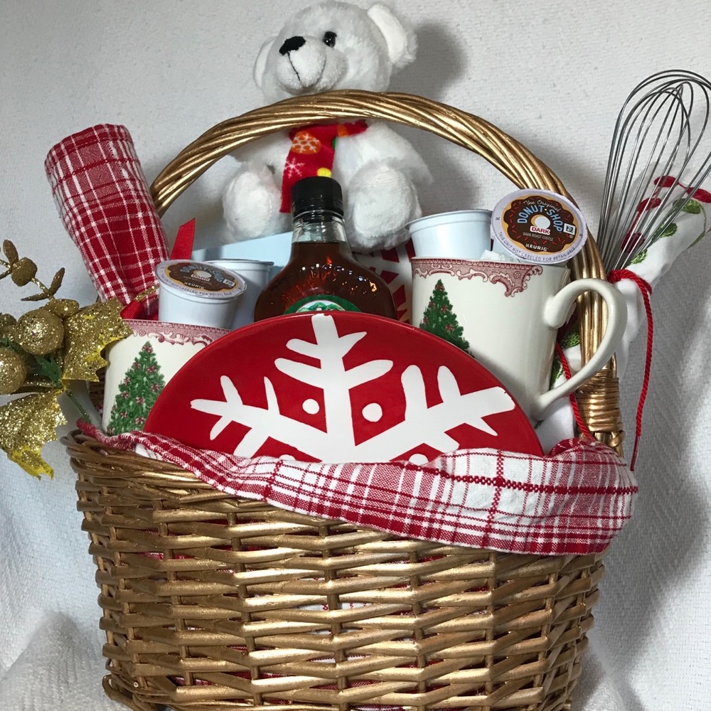 Christmas Pancake Basket