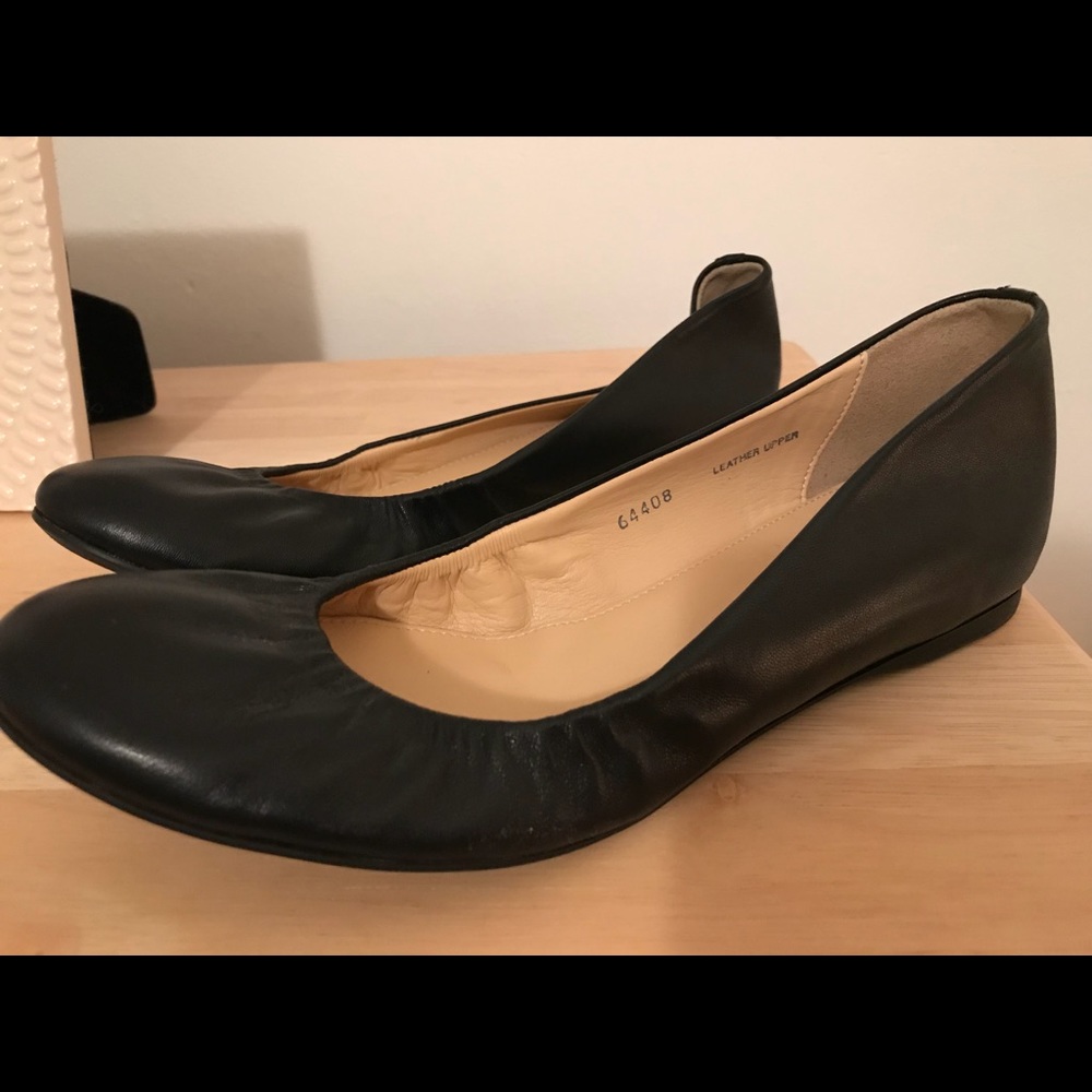 J.Crew Cece Italian Leather ballet flats