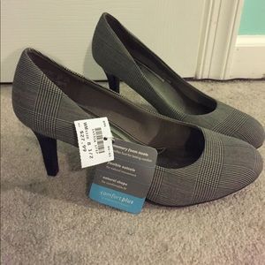 Plaid Comfort Plus Heels