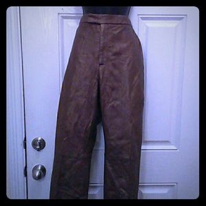 Leather pants