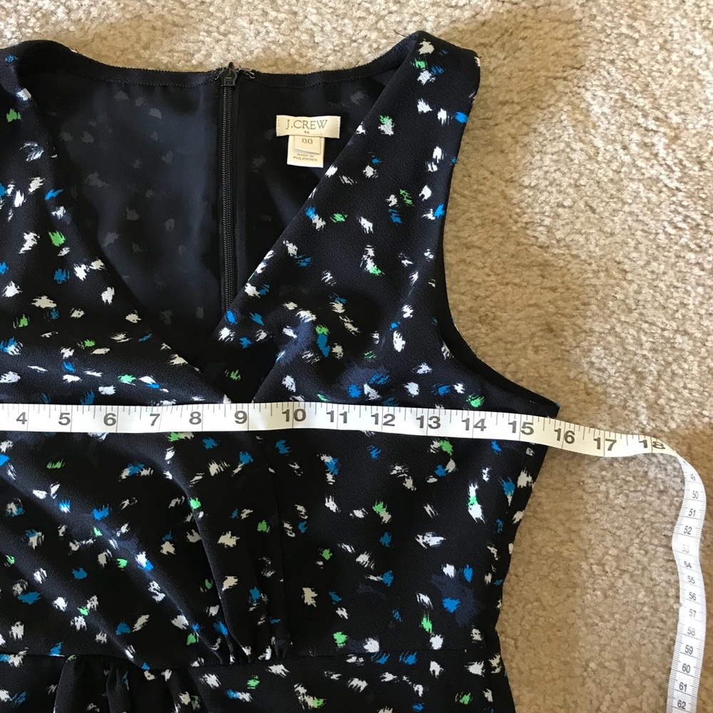 J. Crew Factory Wrap-Front Dress - Picture 7 of 8