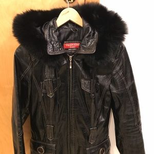 Coat leather