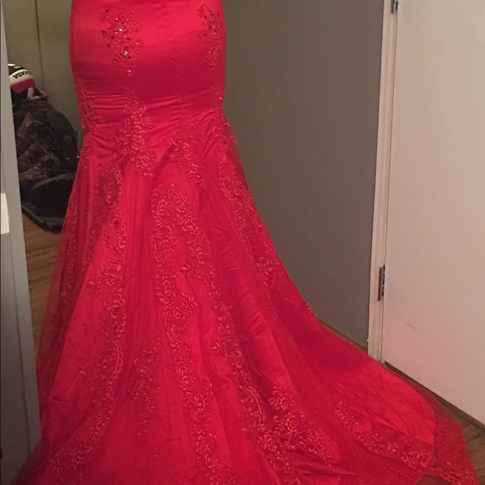 Prom or pageant dress