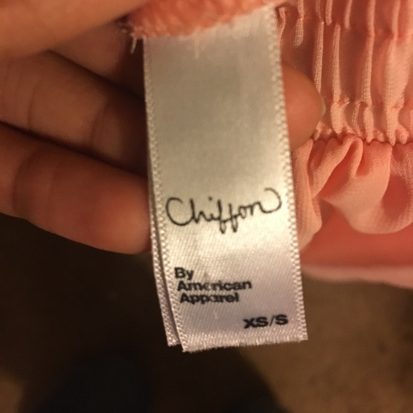 American Apparel XS/S PEACH BALLERINA SKIRT - Picture 2 of 3