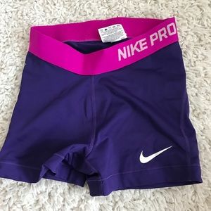 Purple Nike pros