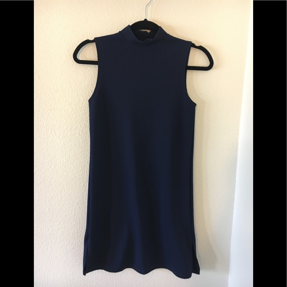 High slit navy blue dress ✨✨