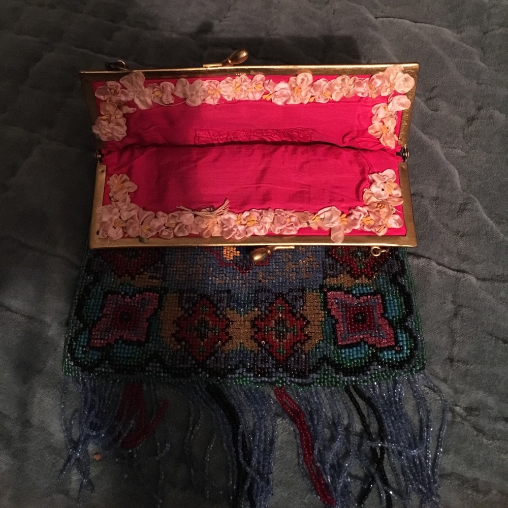 Victorian beaded handbag ❌SOLD ❌ - Picture 2 of 6