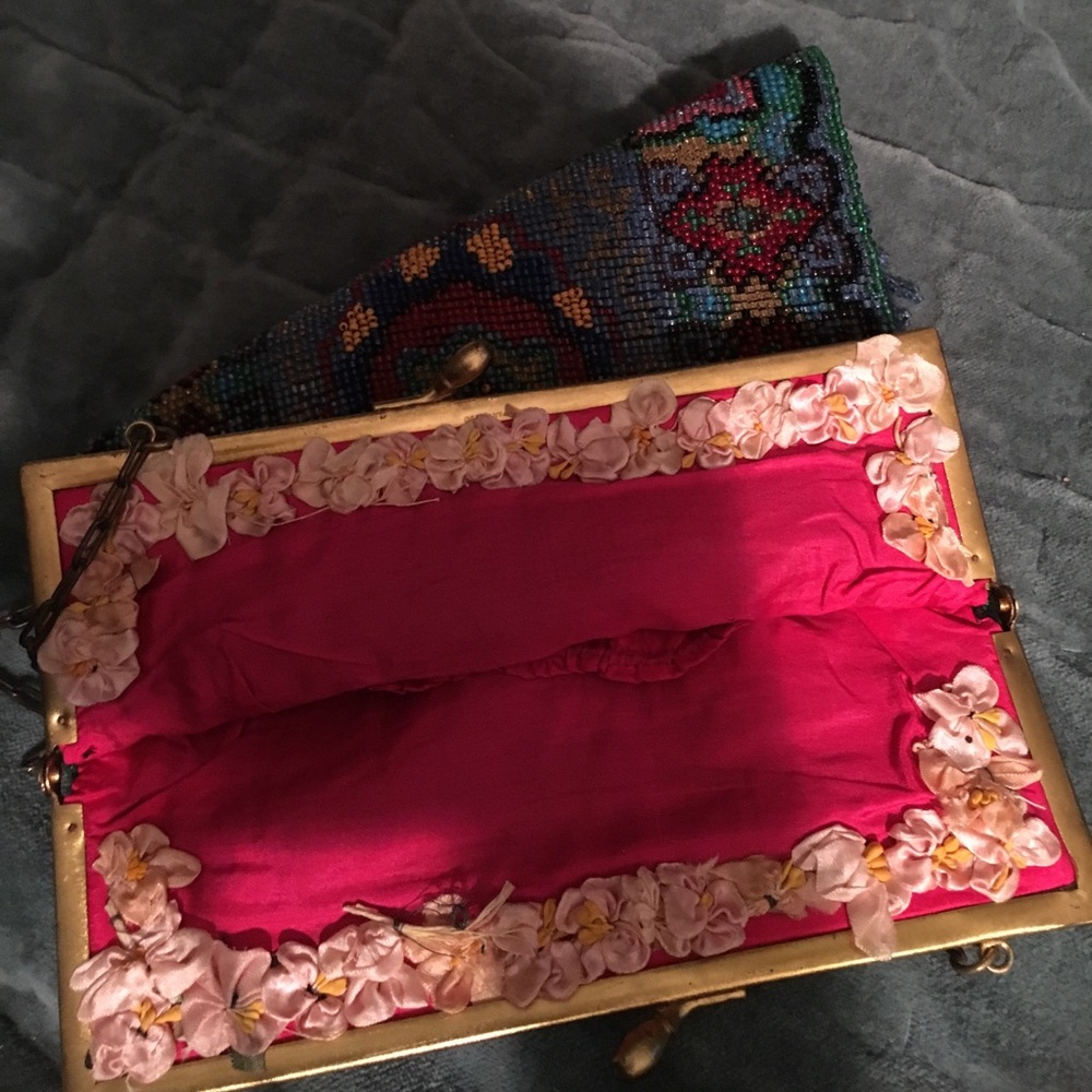 Victorian beaded handbag ❌SOLD ❌ - Picture 6 of 6