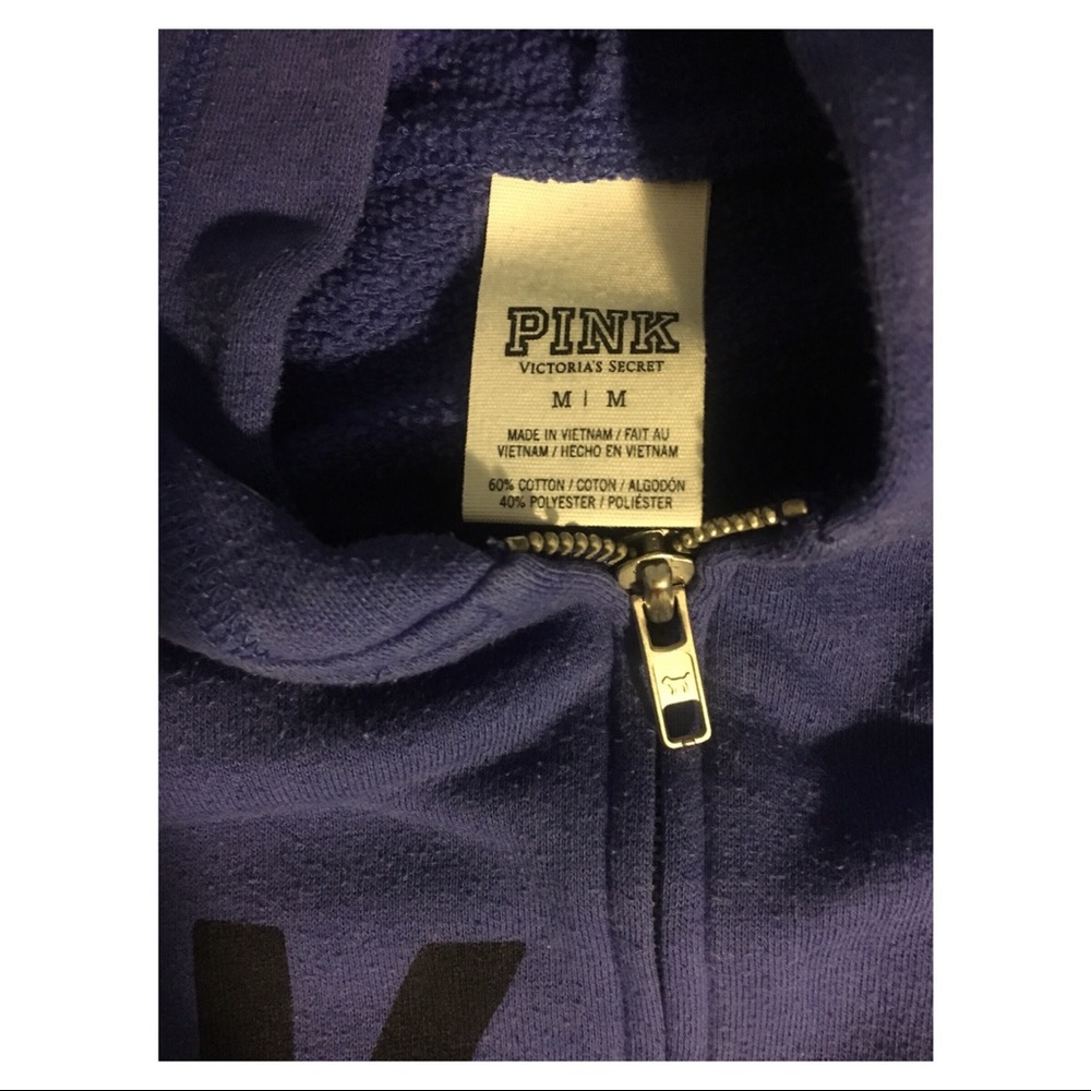 VSPink Zip Up Hoodie - Picture 2 of 2