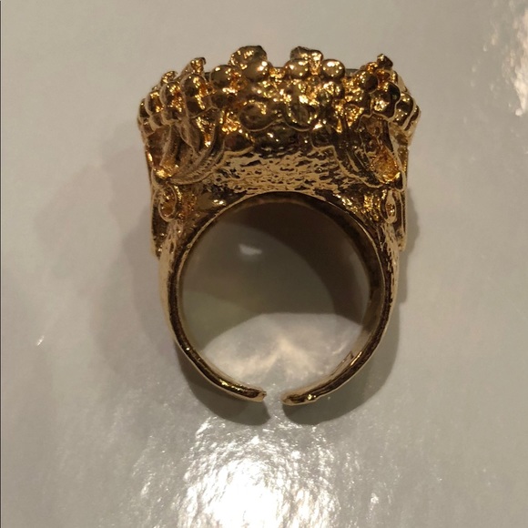 Back in Stock! Turkish coin statement ring - Picture 3 of 4