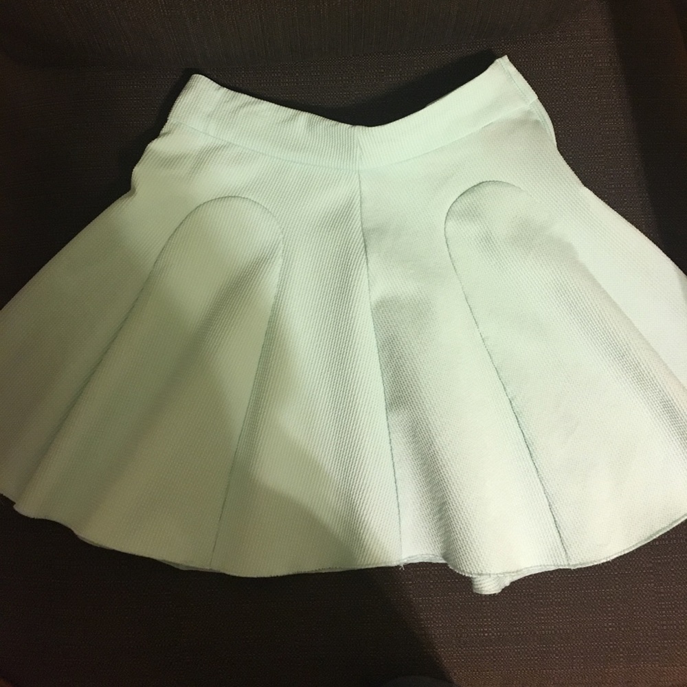 H&M MINT SKATER SKIRT