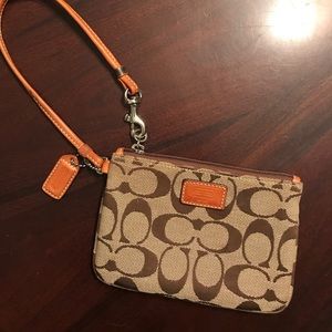 Coach wristlet