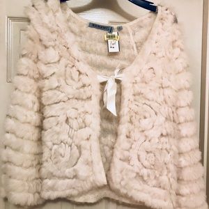 NWT Barami Fur Cropped Jacket