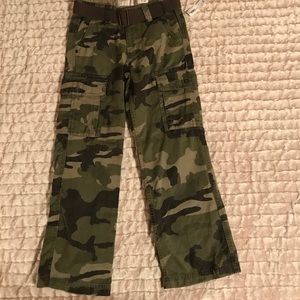 Boys camouflage pants
