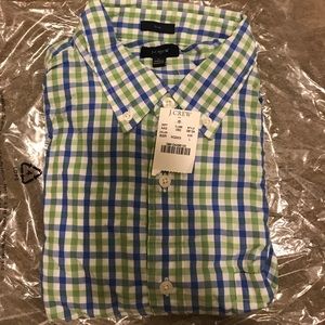 New With Tags Men’s Slim Gingham button down