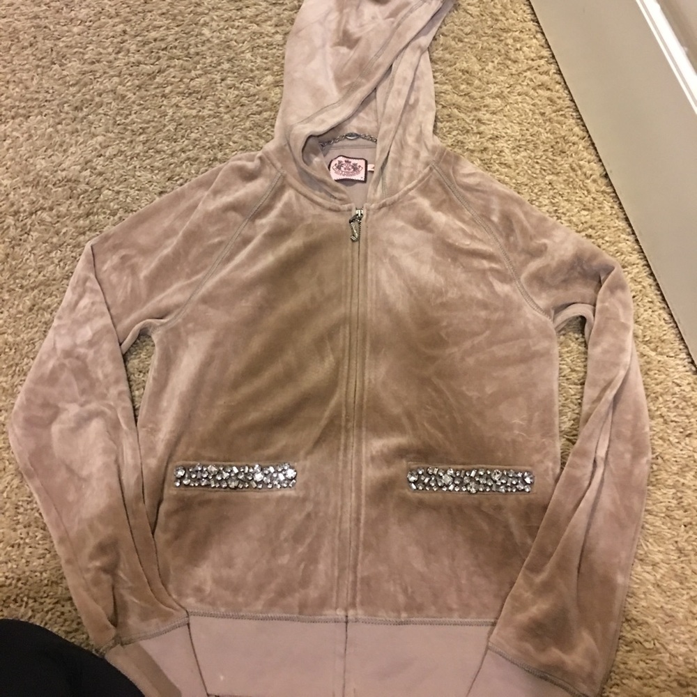 Juicy couture velour hoodie