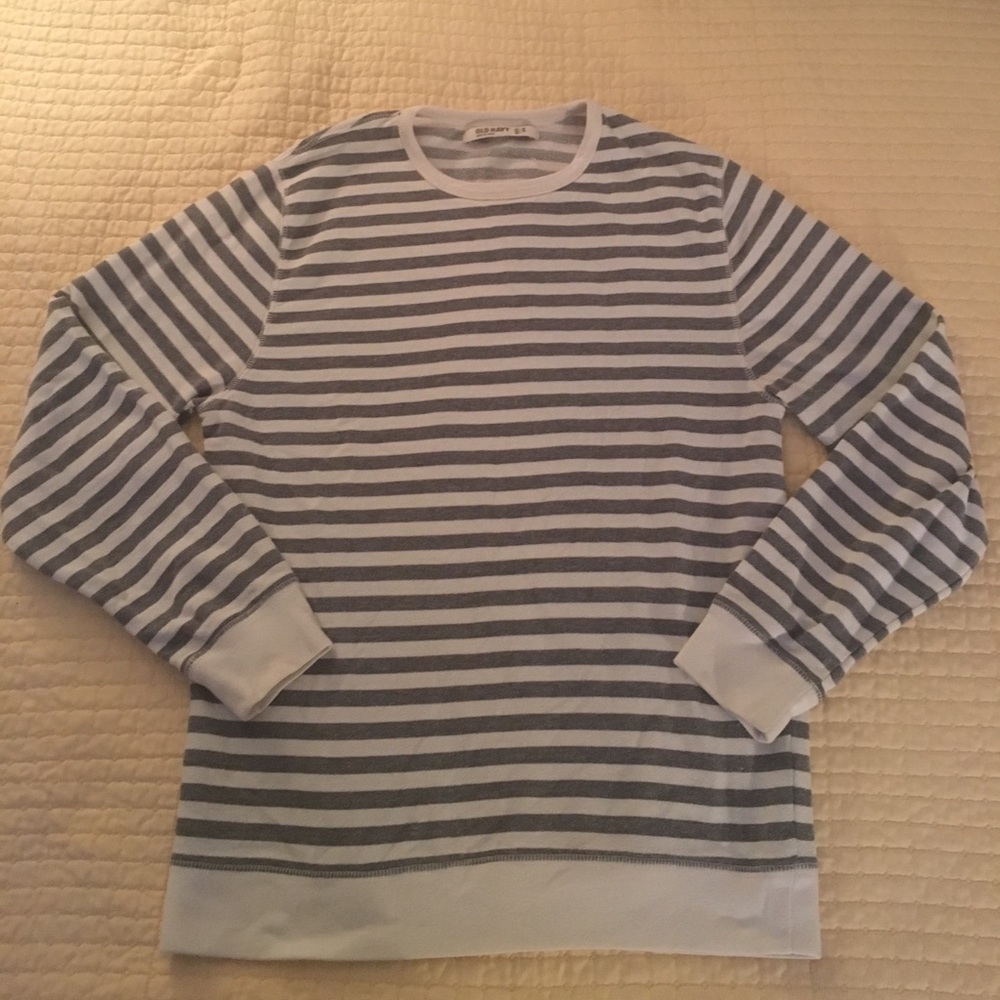 Striped crew neck Sweatshirt